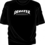 tshirt trasher nera completa